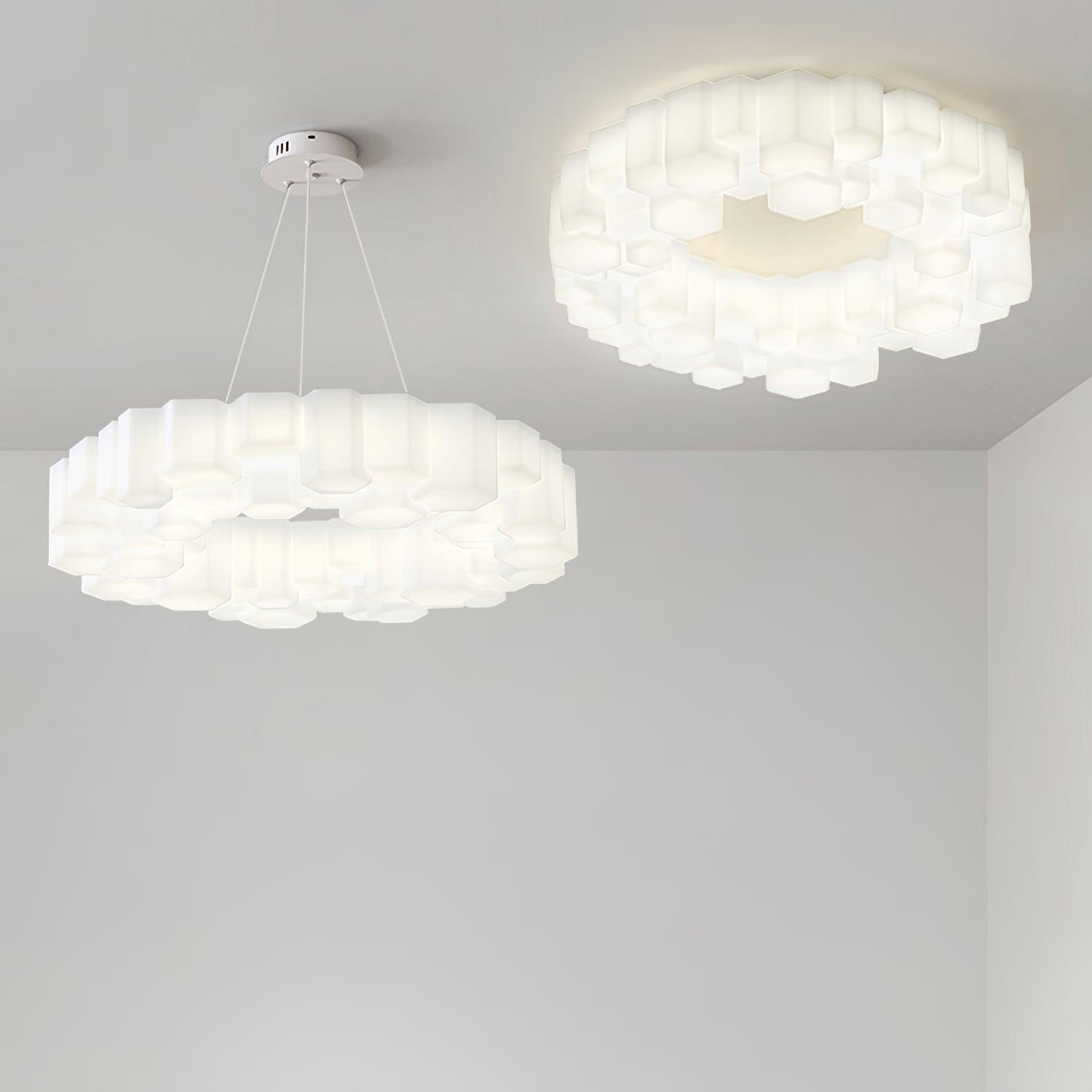 Ximena Luxury Metal Ceiling Lamp - Lamp Outdoor