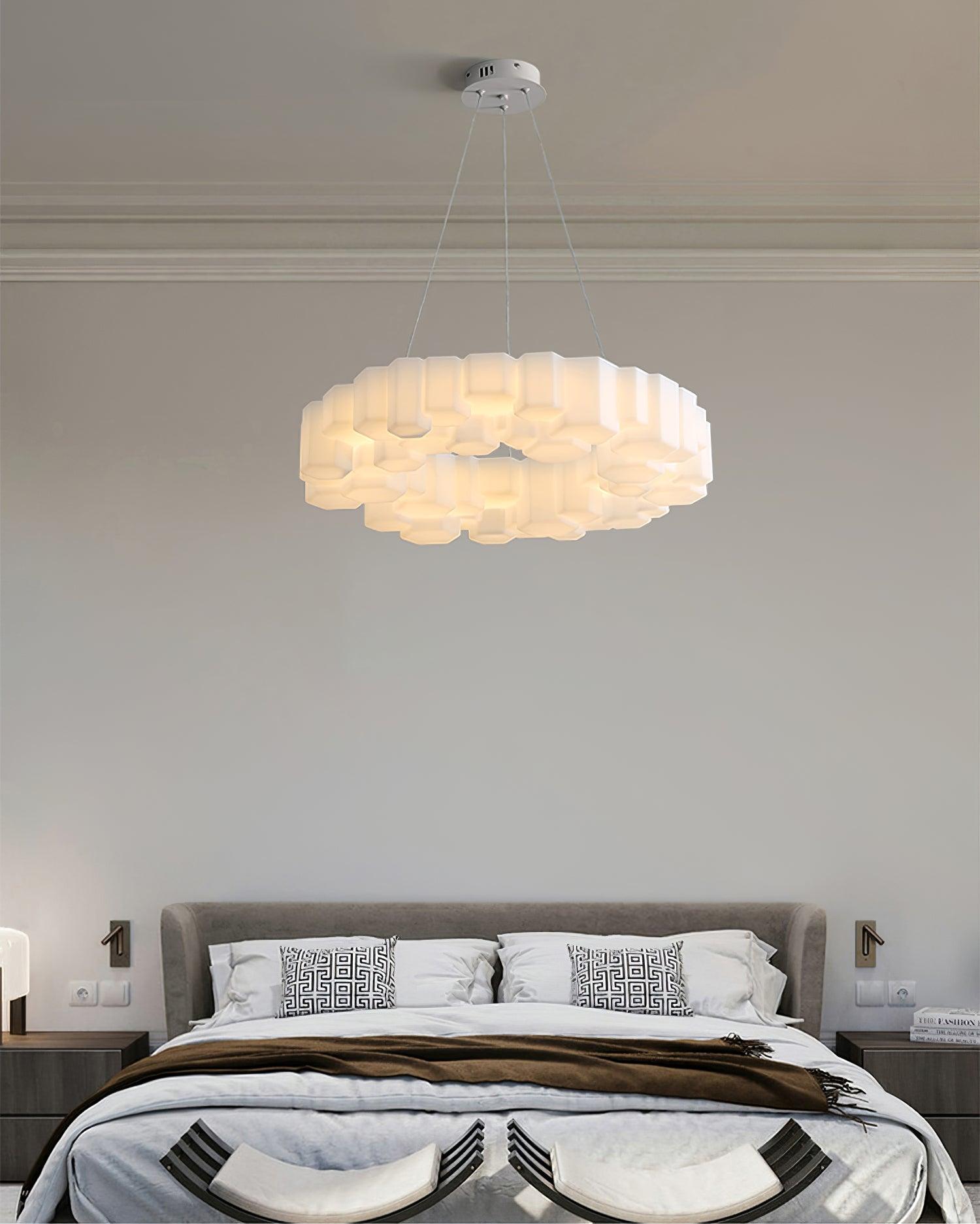 Honeycomb Chandelier - Lamp Outdoor