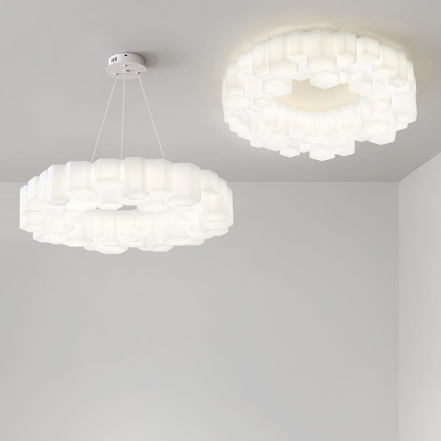 Honeycomb Chandelier - Lamp Outdoor