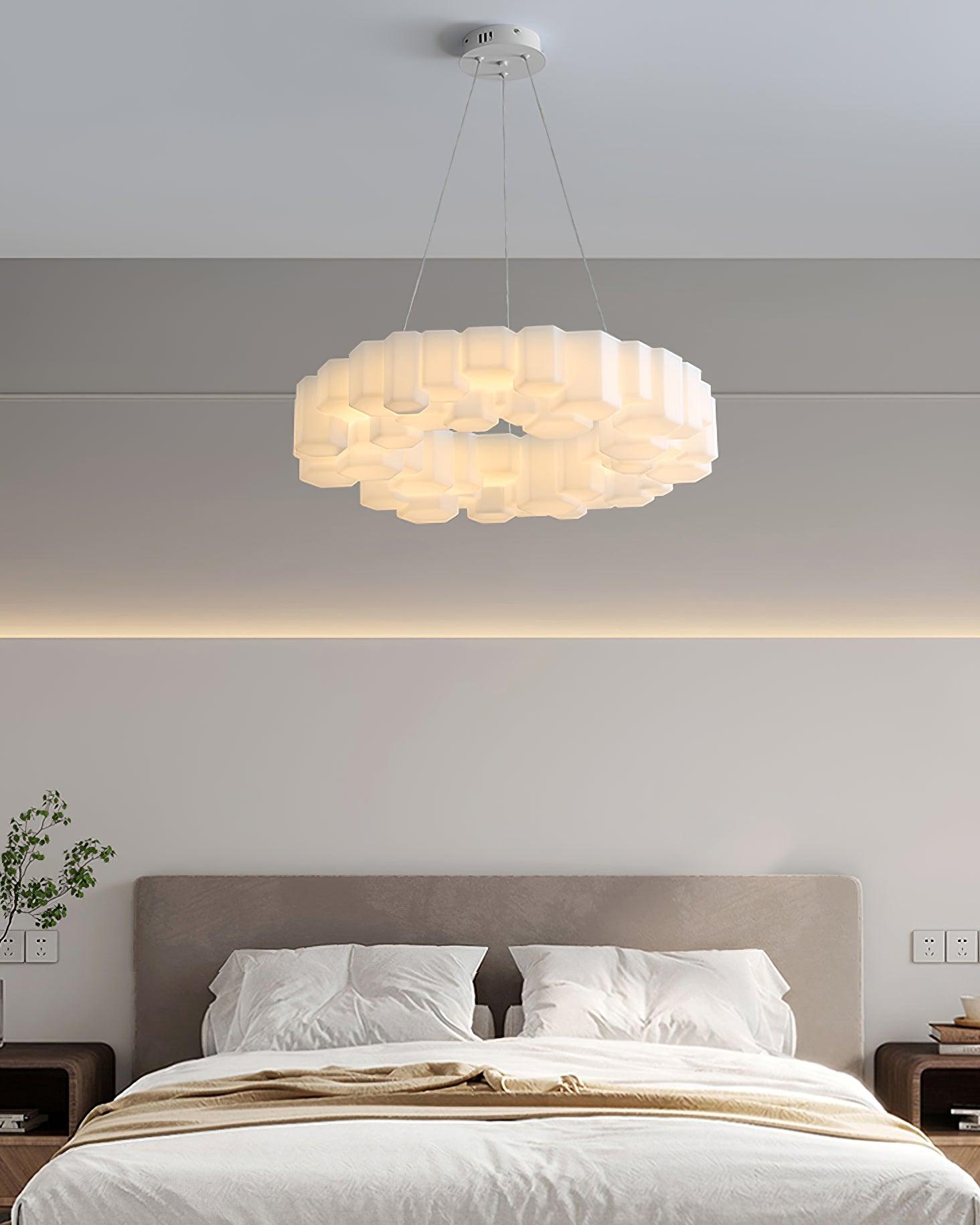 Honeycomb Chandelier - Lamp Outdoor