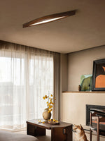 Horizon Linear Wood Ceiling Lamp - Lamp Outdoor