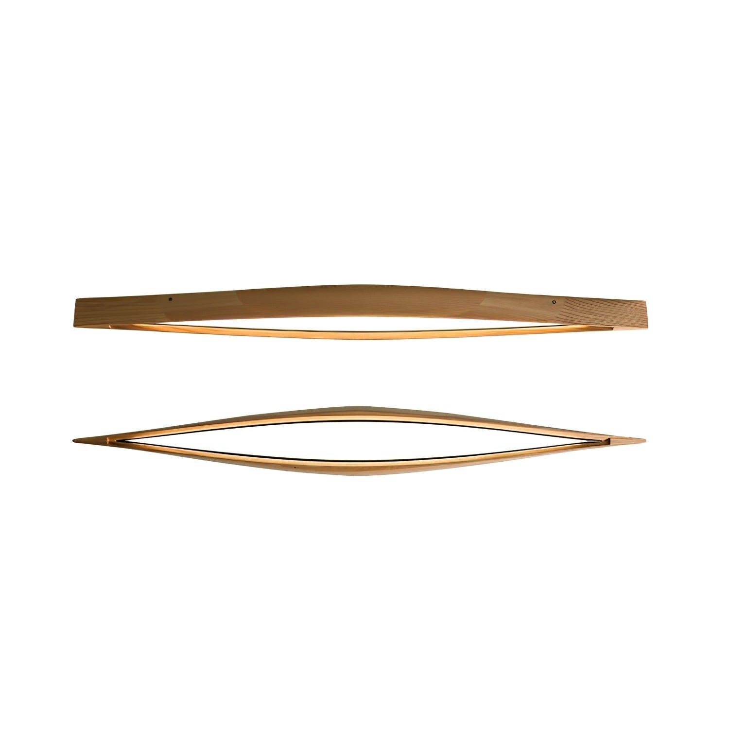 Horizon Linear Wood Ceiling Lamp - Lamp Outdoor
