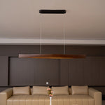 Horizon Linear Wood Pendant Lamp - Lamp Outdoor
