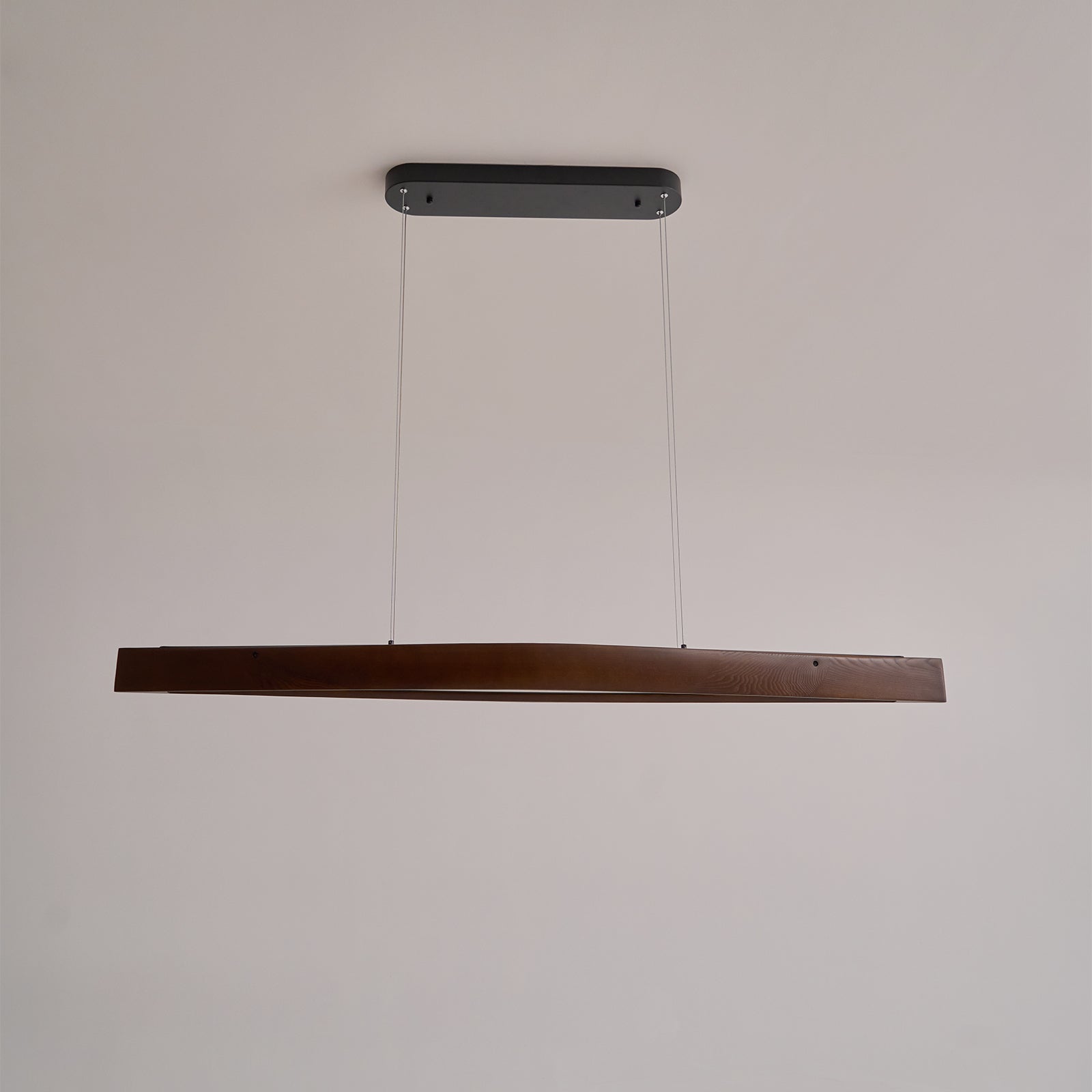 Horizon Linear Wood Pendant Lamp - Lamp Outdoor