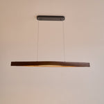 Horizon Linear Wood Pendant Lamp - Lamp Outdoor