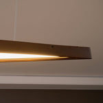 Horizon Linear Wood Pendant Lamp - Lamp Outdoor