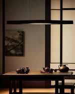 Horizon Linear Wood Pendant Lamp - Lamp Outdoor