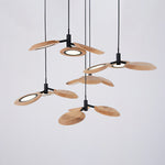 Alnoraris Tiered Wood Pendant Light - Lamp Outdoor