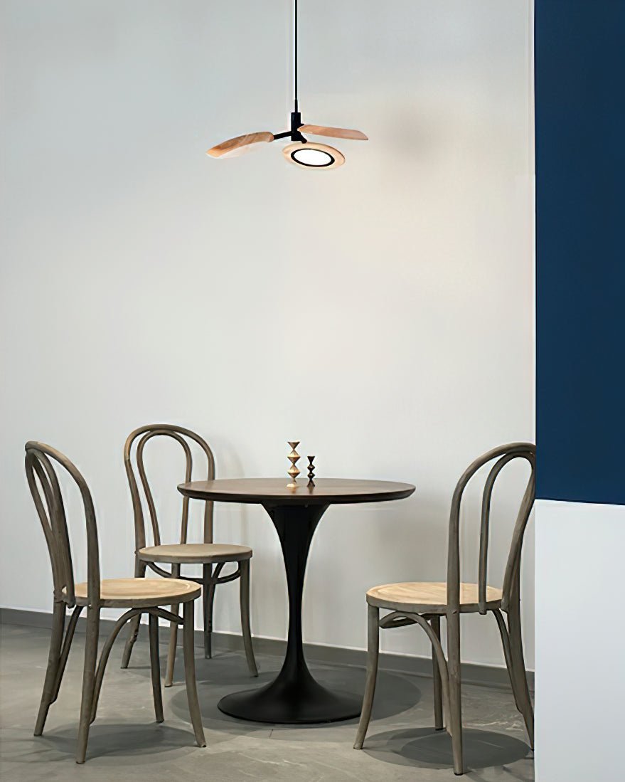 Alnoraris Tiered Wood Pendant Light - Lamp Outdoor