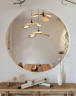 Alnoraris Tiered Wood Pendant Light - Lamp Outdoor