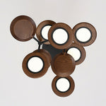 Alnoraris Tiered Wood Pendant Light - Lamp Outdoor