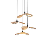 Alnoraris Tiered Wood Pendant Light - Lamp Outdoor