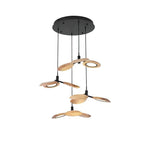 Alnoraris Tiered Wood Pendant Light - Lamp Outdoor