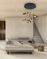 Alnoraris Tiered Wood Pendant Light - Lamp Outdoor