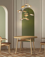 Alnoraris Tiered Wood Pendant Light - Lamp Outdoor