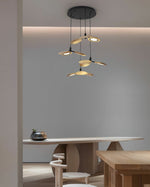 Alnoraris Tiered Wood Pendant Light - Lamp Outdoor