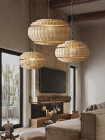 Hues Wicker Pendant Lamp - Lamp Outdoor
