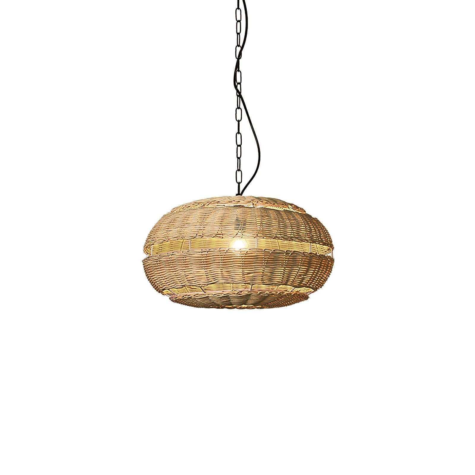 Hues Wicker Pendant Lamp - Lamp Outdoor
