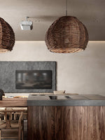 Hues Wicker Pendant Lamp - Lamp Outdoor
