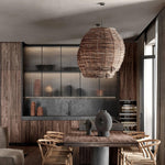Hues Wicker Pendant Lamp - Lamp Outdoor