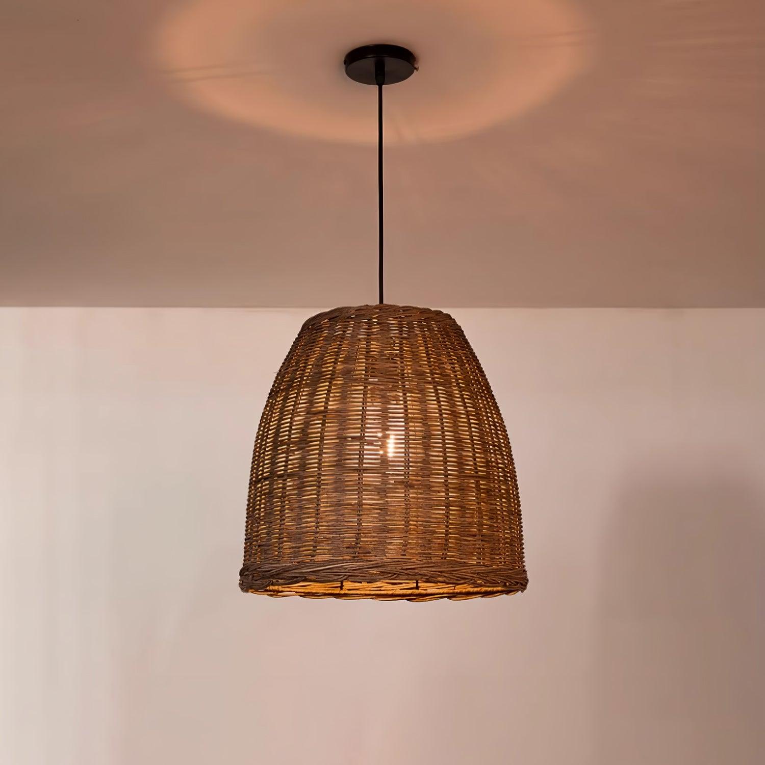 Hues Wicker Pendant Lamp - Lamp Outdoor