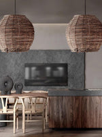 Hues Wicker Pendant Lamp - Lamp Outdoor