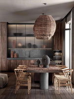 Hues Wicker Pendant Lamp - Lamp Outdoor
