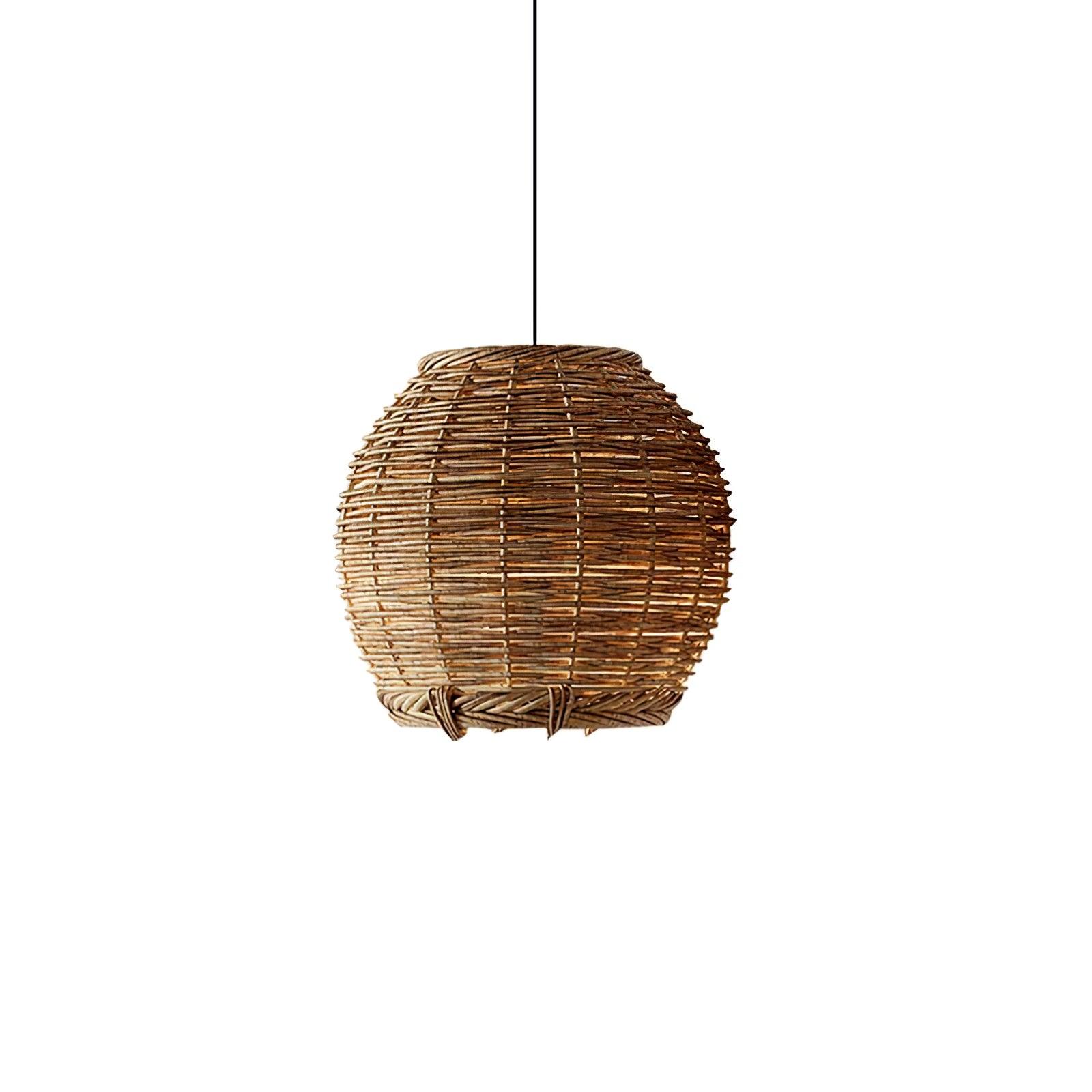 Hues Wicker Pendant Lamp - Lamp Outdoor
