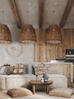 Hues Wicker Pendant Lamp - Lamp Outdoor