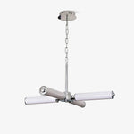 Zoliria Modern Minimalist LED Metal Glass Chandelier - Lamp Outdoor