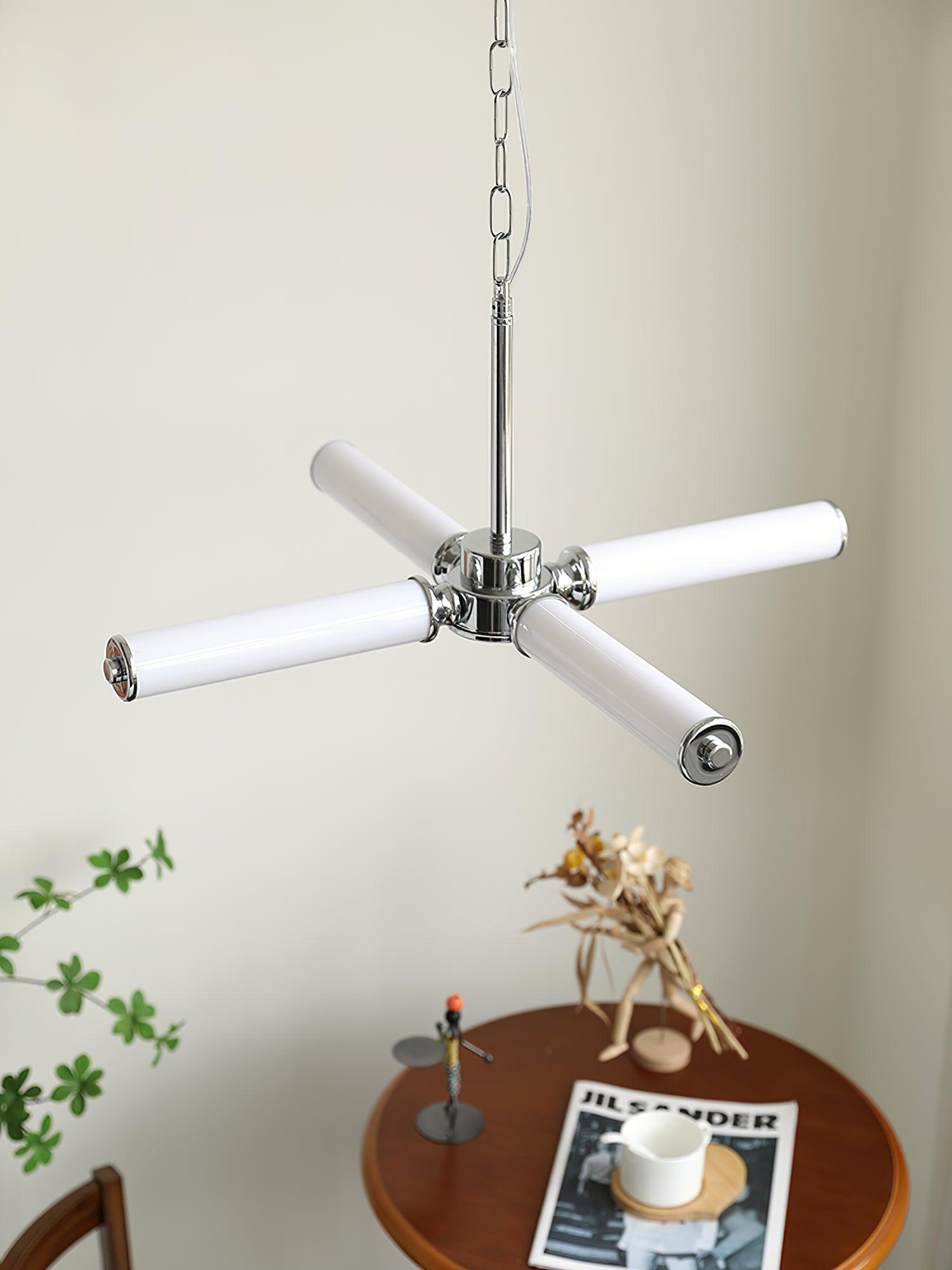 Zoliria Modern Minimalist LED Metal Glass Chandelier - Lamp Outdoor