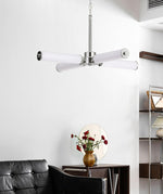 Zoliria Modern Minimalist LED Metal Glass Chandelier - Lamp Outdoor