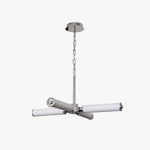 Zoliria Modern Minimalist LED Metal Glass Chandelier - Lamp Outdoor