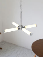 Zoliria Modern Minimalist LED Metal Glass Chandelier - Lamp Outdoor