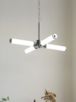 Zoliria Modern Minimalist LED Metal Glass Chandelier - Lamp Outdoor