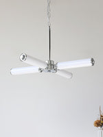 Zoliria Modern Minimalist LED Metal Glass Chandelier - Lamp Outdoor