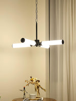 Zoliria Modern Minimalist LED Metal Glass Chandelier - Lamp Outdoor