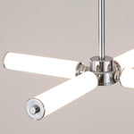 Zoliria Modern Minimalist LED Metal Glass Chandelier - Lamp Outdoor