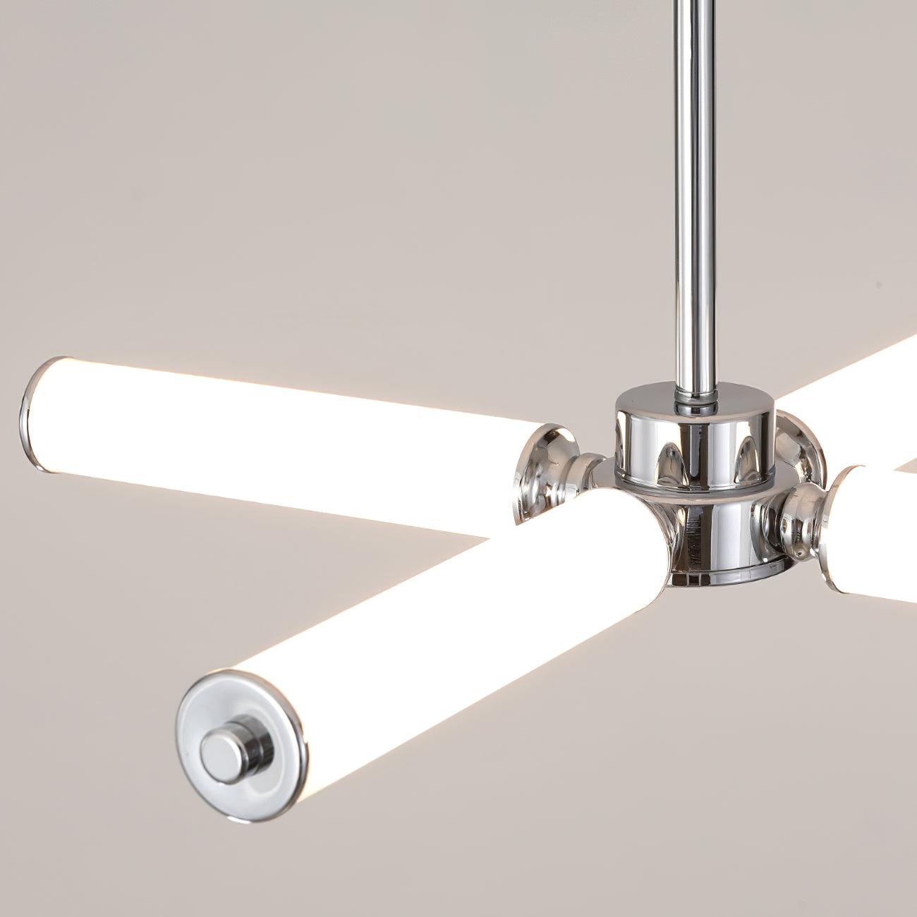 Zoliria Modern Minimalist LED Metal Glass Chandelier - Lamp Outdoor