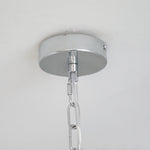 Zoliria Modern Minimalist LED Metal Glass Chandelier - Lamp Outdoor