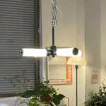 Zoliria Modern Minimalist LED Metal Glass Chandelier - Lamp Outdoor