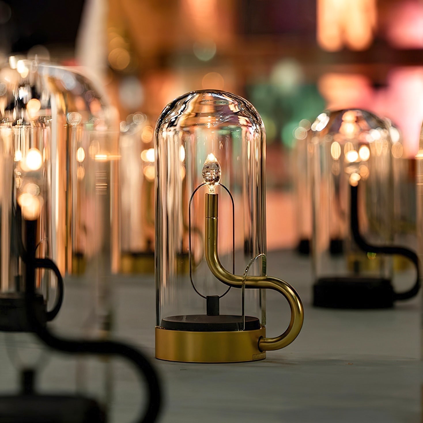 Hymn Modern Glass Table Lamp