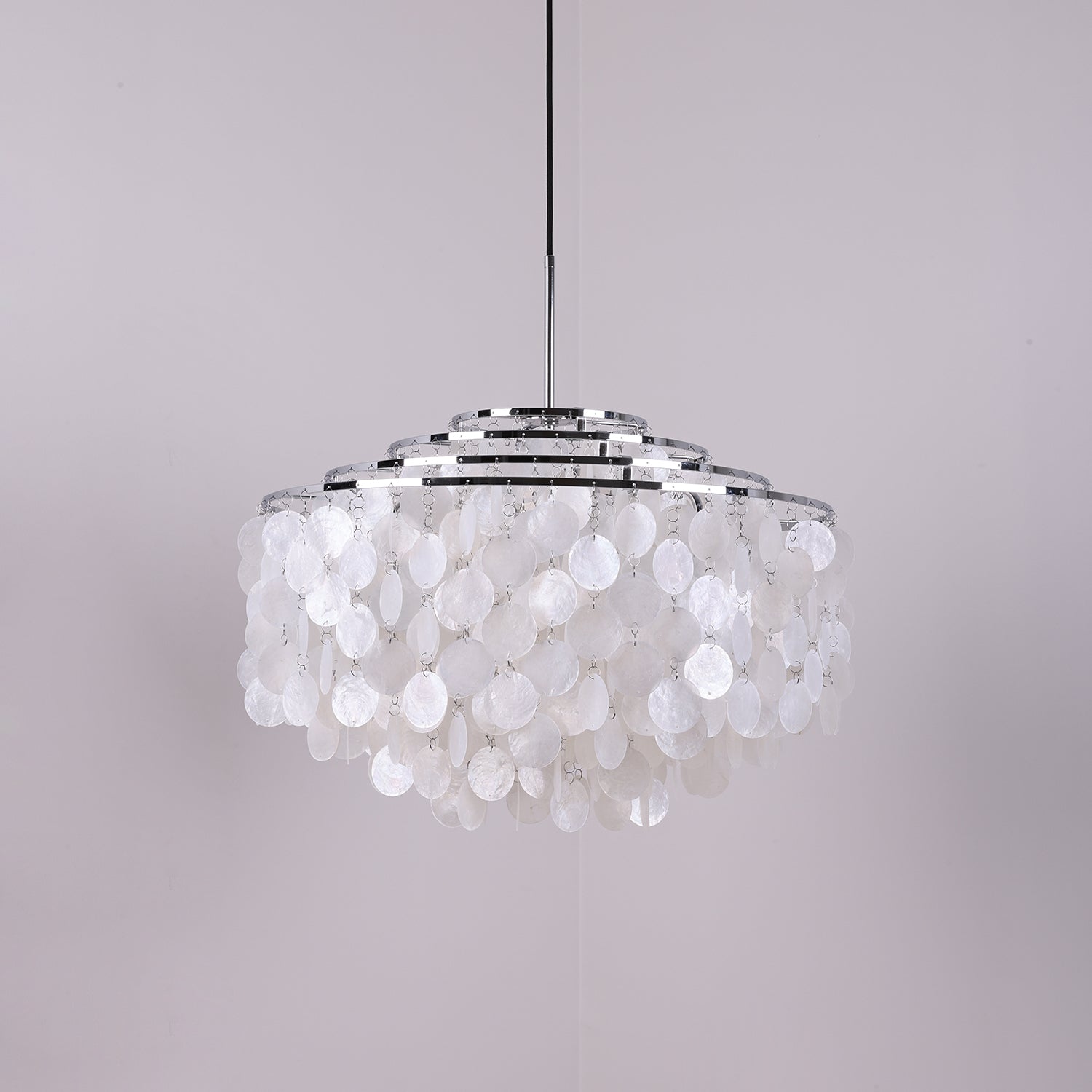 Round Shell Chandelier - Lamp Outdoor