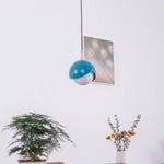 Solara Pendant Lamp Brass Nested Opal Globe Modern - Letslighting