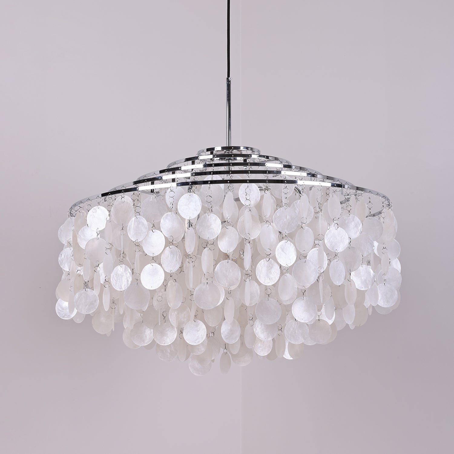 Round Shell Chandelier - Lamp Outdoor