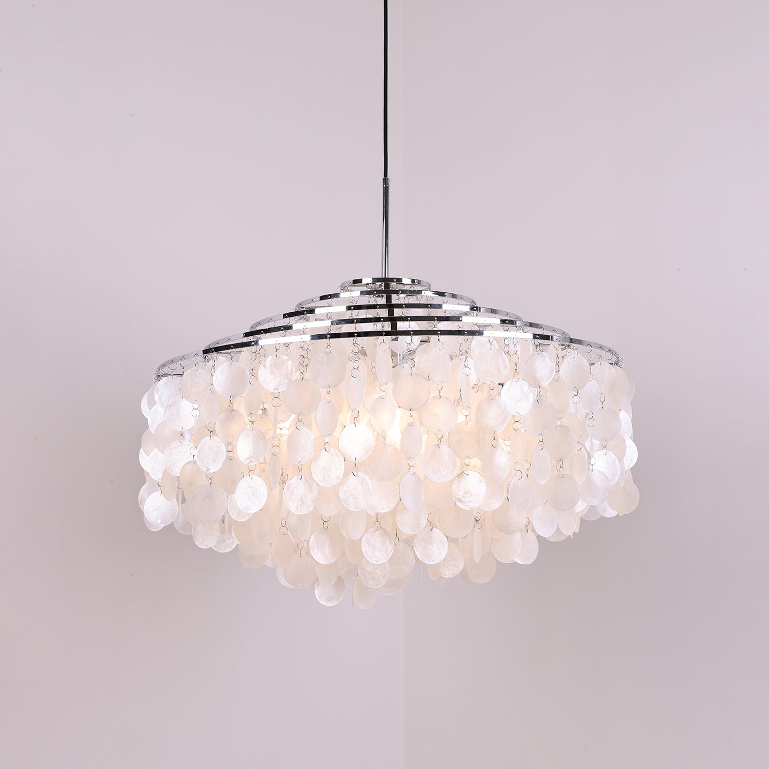 Round Shell Chandelier - Lamp Outdoor