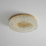 Ice Crack Circle Ceiling Lamp - Lamp Outdoor