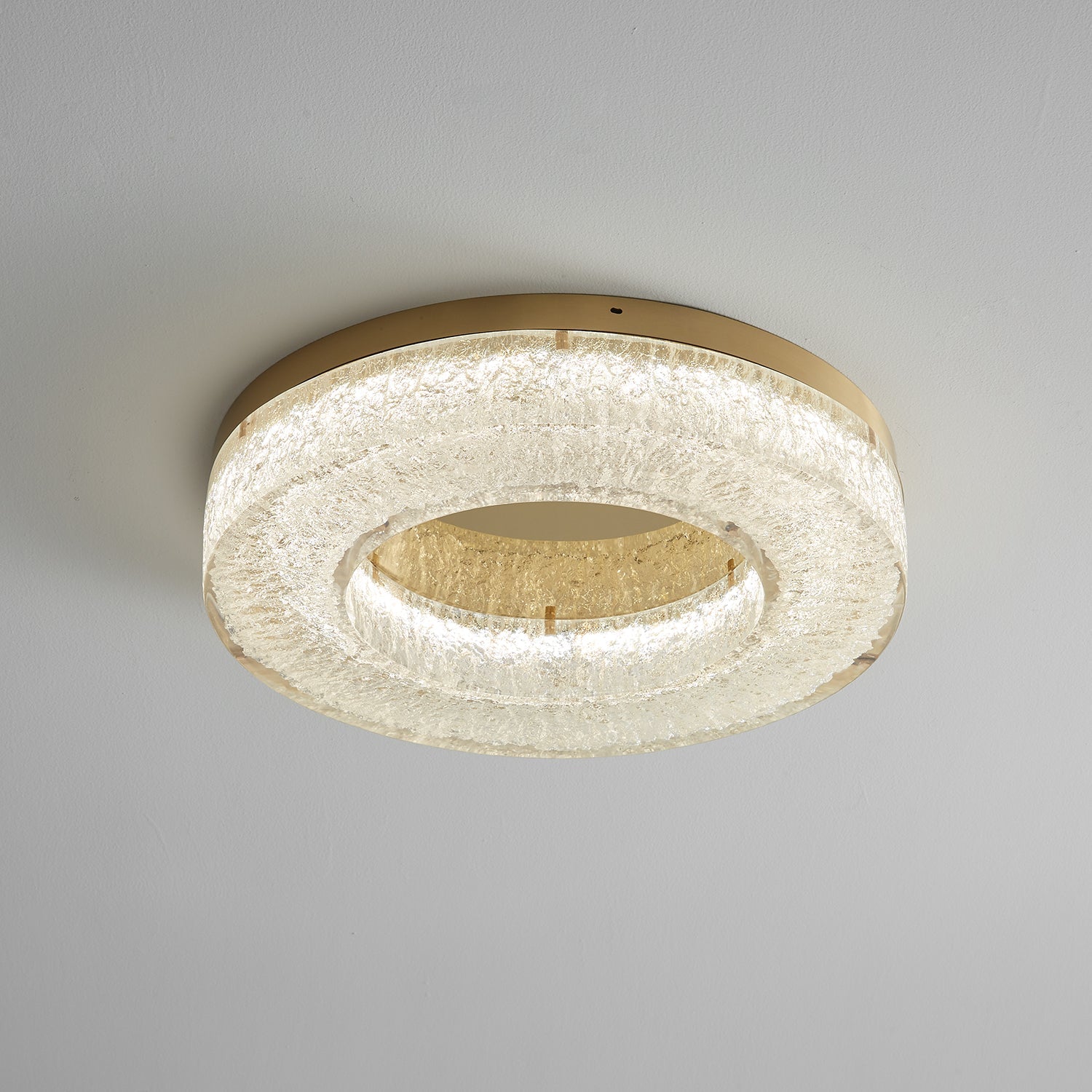 Ice Crack Circle Ceiling Lamp - Lamp Outdoor