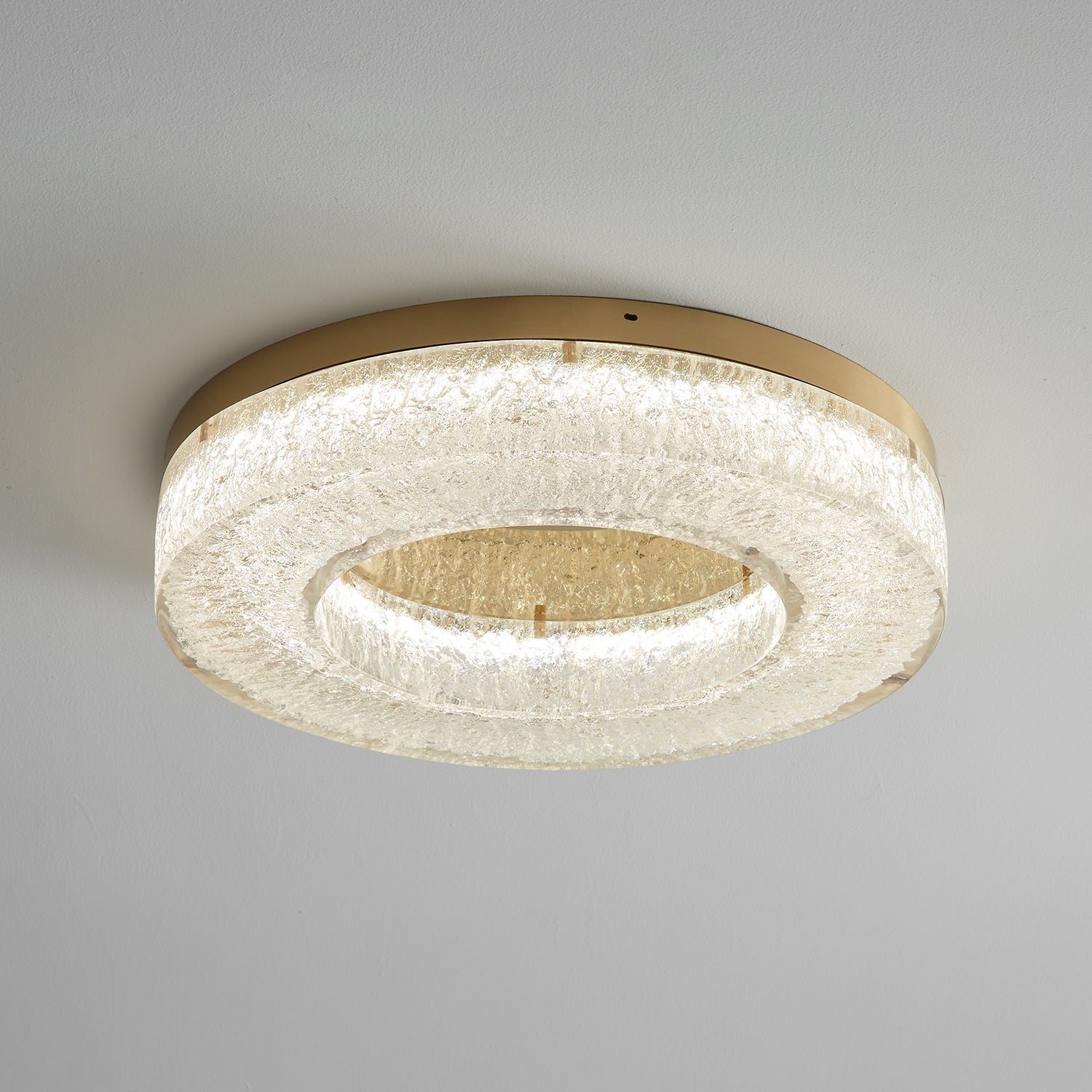 Ice Crack Circle Ceiling Lamp - Lamp Outdoor