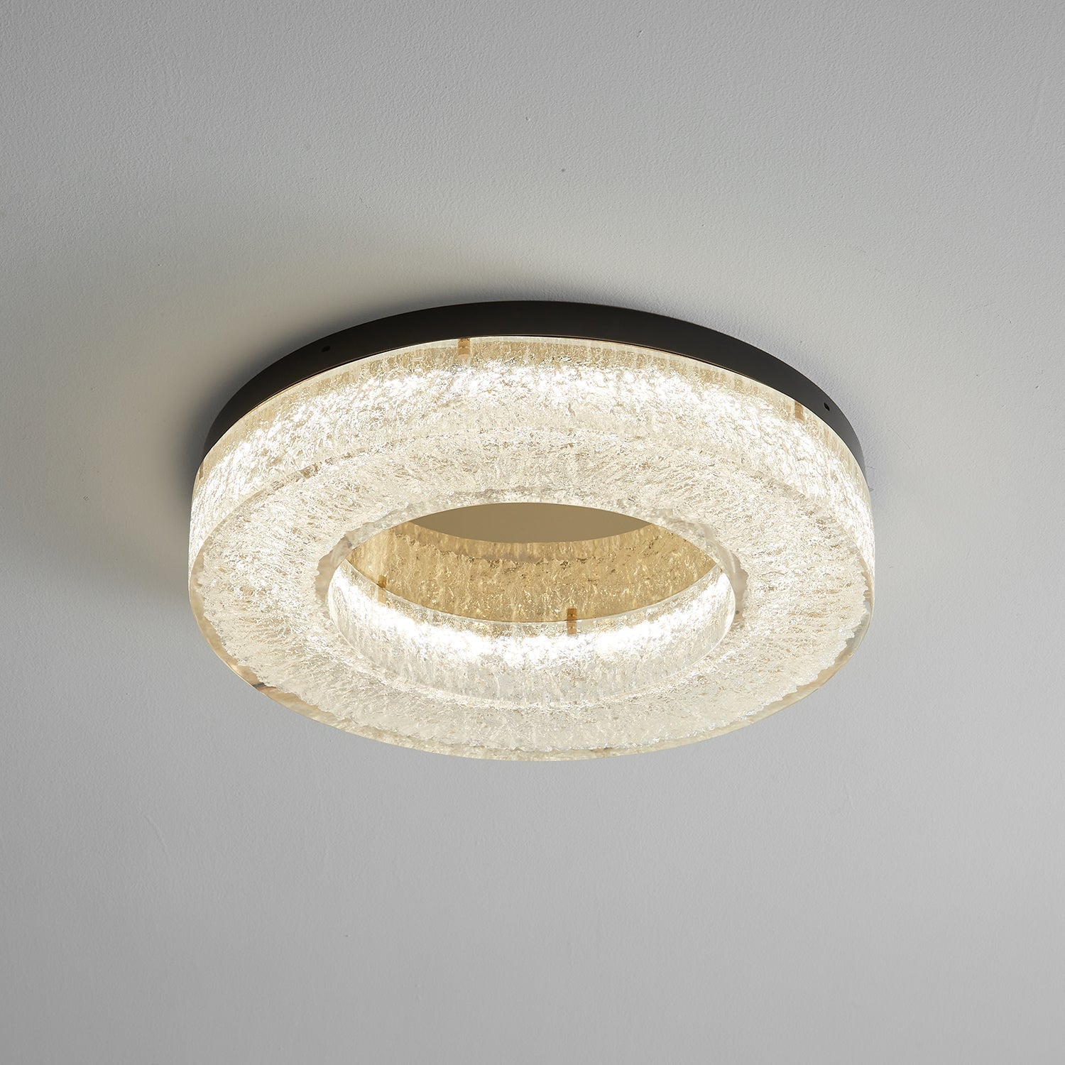 Ice Crack Circle Ceiling Lamp - Lamp Outdoor